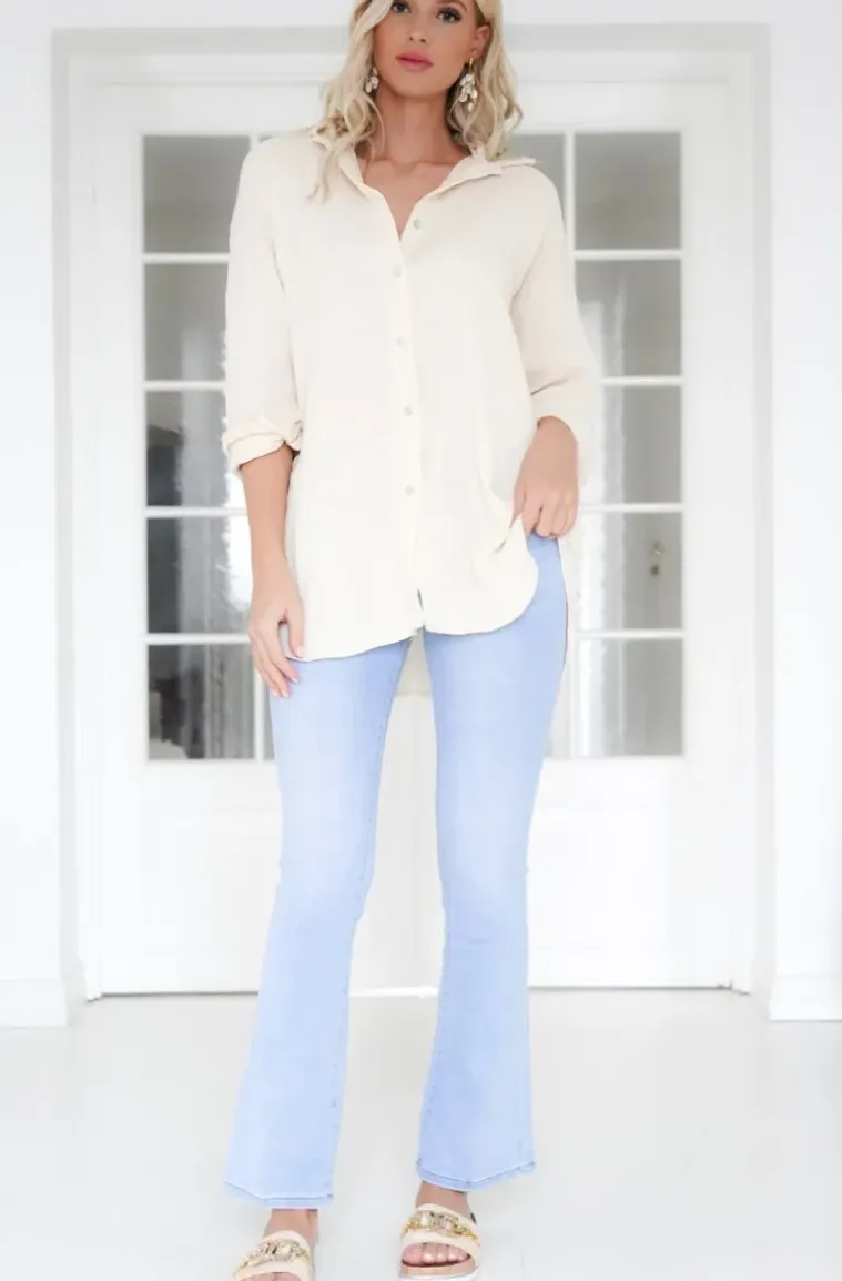 Mixed Brands - Eye shirt 6622 - Sand
