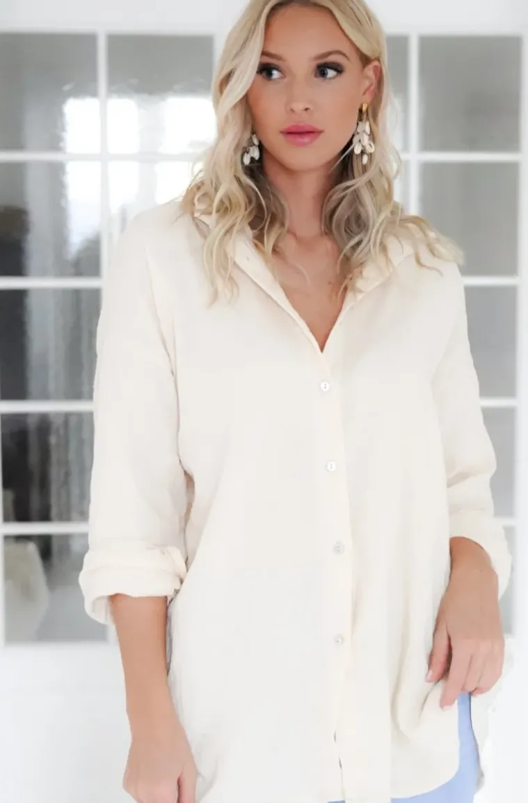 Mixed Brands - Eye shirt 6622 - Sand
