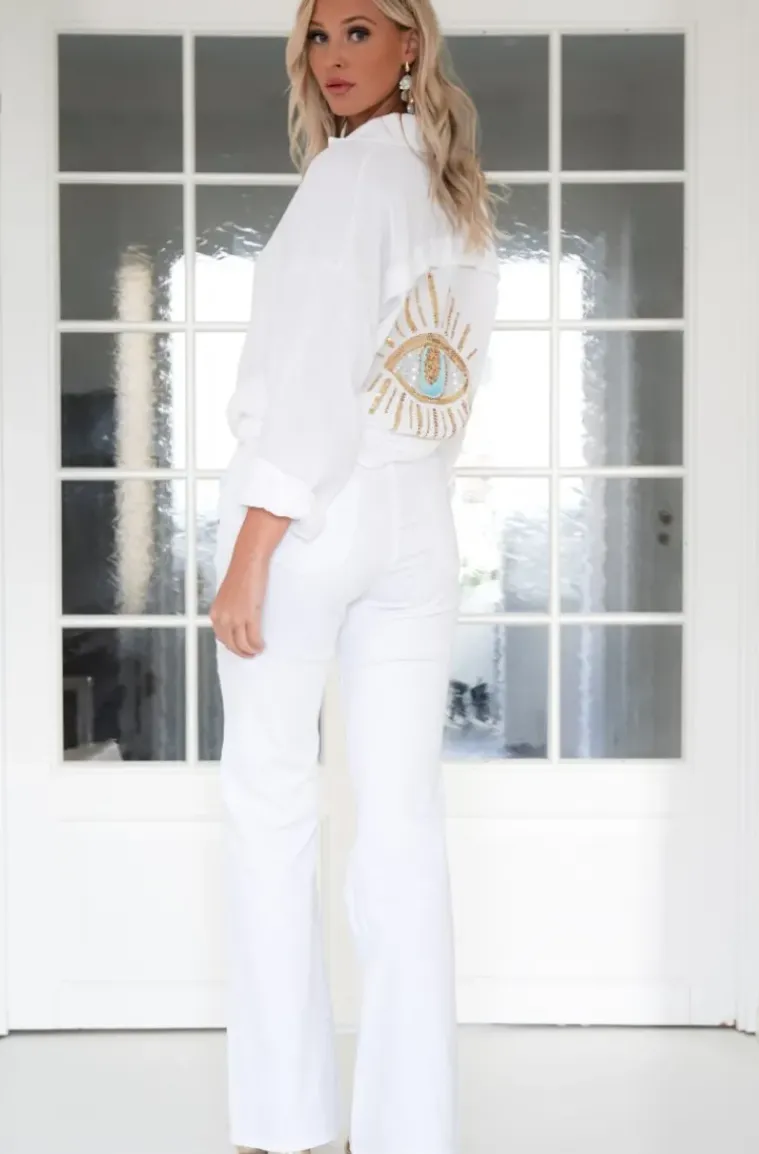 Mixed Brands - Eye shirt 6622 - White