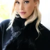 Mixed Brands - Fake fur Scarf MZ01 - Black