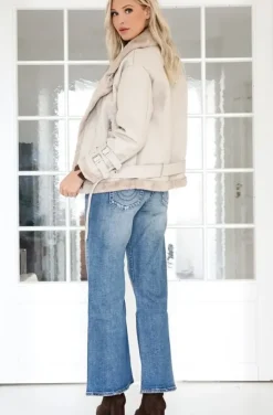 Mixed Brands - Faux Sherling jacket 2662 - White