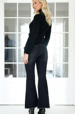 Mixed Brands - Flare jeans - Black