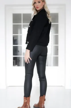 Mixed Brands - Jacket with buttons 3812 - Black