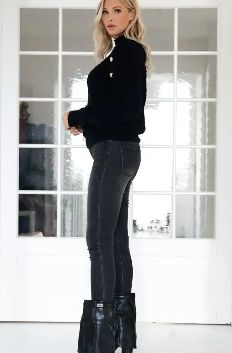 Mixed Brands - Jeans skinny 1309 - Black