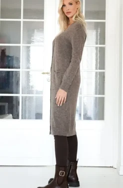 Mixed Brands - Koft-klänning 5034 - Marrone