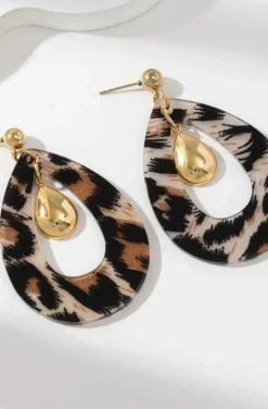 Mixed Brands - Kylie Earring I02-377 - Leo