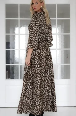 Mixed Brands - Long dress 6535 Leo - Brown