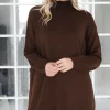 Mixed Brands - Long sleeve top 1152 - Marrone