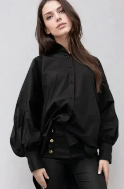 Mixed Brands - Longer Shirt 3257 - Black
