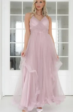 Mixed Brands - Maxi dress tulle 92920 - Pink