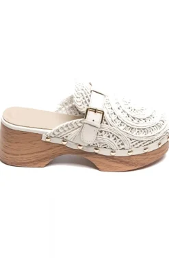 Mixed Brands - Mules Crochet 6627 - Beige