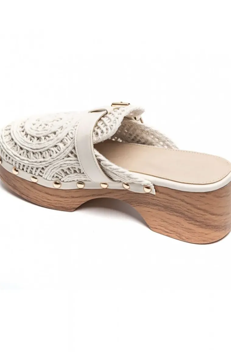 Mixed Brands - Mules Crochet 6627 - Beige