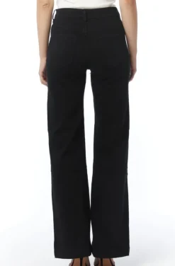 Mixed Brands - Pant cotton with buttons 8053 - Black