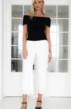 Mixed Brands - Pant with glitter 1383 - White