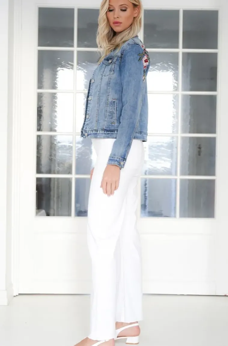 Mixed Brands - Pant with pockets 8051 - White