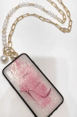 Mixed Brands - Pearl and Chain Strap 43942 - Gold