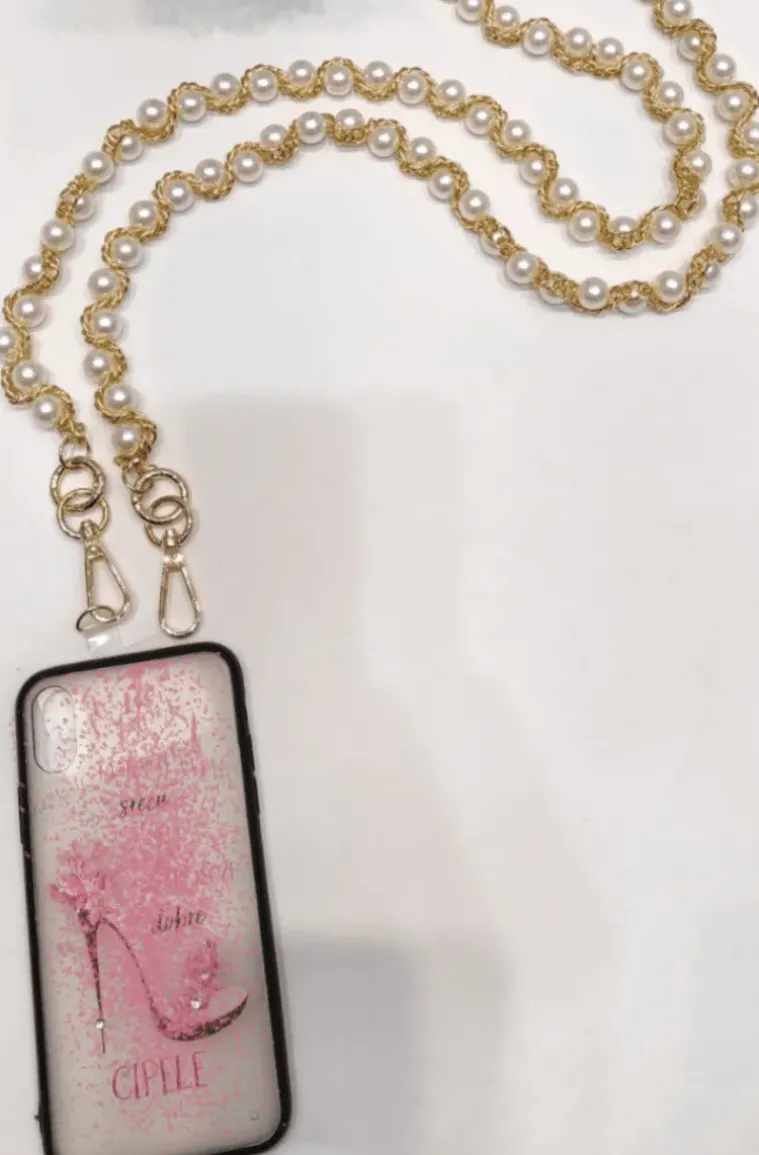 Mixed Brands - Pearl Chain Strap 43156 - Gold