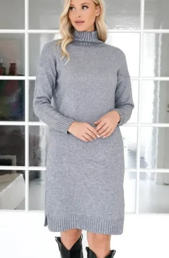 Mixed Brands - Polo Dress 8047 - Grey