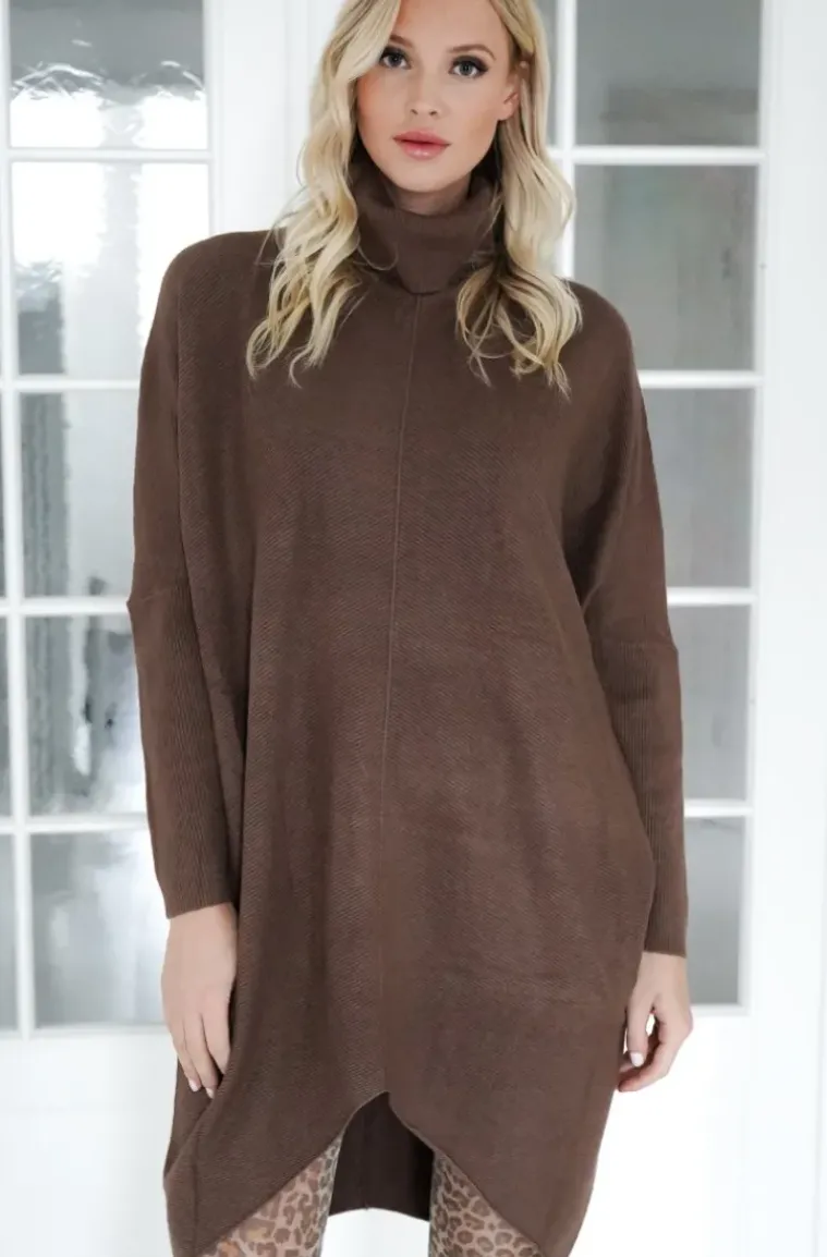 Mixed Brands - Polo dress BL028 - Brown