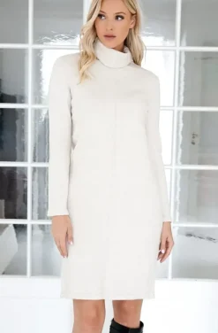 Mixed Brands - Polo Dress with Detail 6183 - Beige