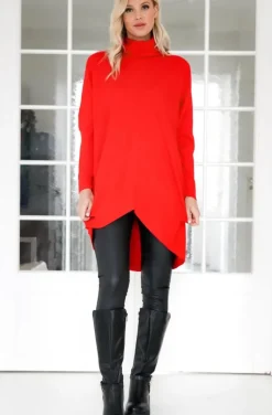 Mixed Brands - Polo dress BL028 - Red