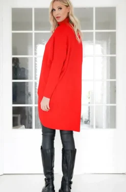 Mixed Brands - Polo dress BL028 - Red