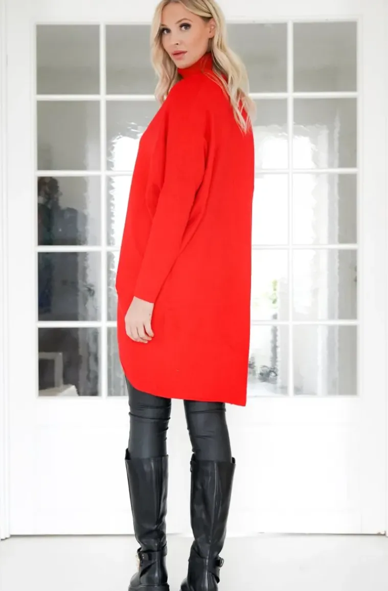 Mixed Brands - Polo dress BL028 - Red