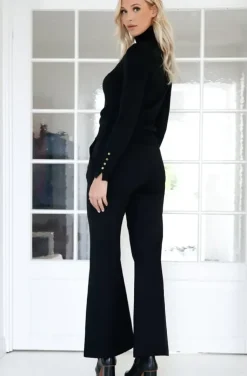 Mixed Brands - Polo top 8029 - Black