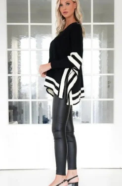 Mixed Brands - Poncho Sweater 2388-2013 - Black