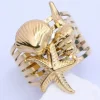 Mixed Brands - Ring Sea star 1040 - Gold