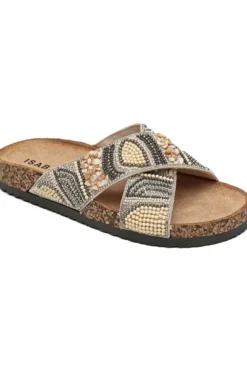 Mixed Brands - Sandal with stones 7069 - Beige