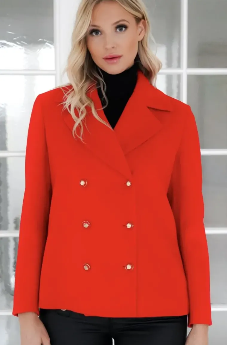 Mixed Brands - Short jacket 72056 - Red