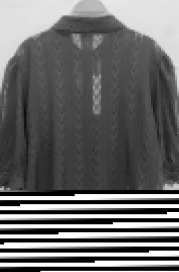 Mixed Brands - Short sleeve blouse with lace 9631-3310 - Black