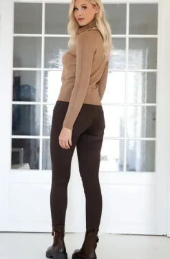 Mixed Brands - Skinny Pant 75087 - Choco