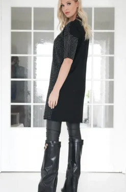 Mixed Brands - Studded Dress 8065 - Black
