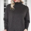 Mixed Brands - Sweater with Jewel buttons 3470 - Brown