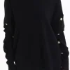 Mixed Brands - Sweater with buttons 8026 - Black