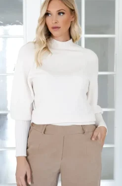 Mixed Brands - the perfect flare pant 3337 - Camel