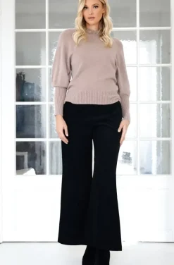 Mixed Brands - the perfect flare pant 3337 - Black