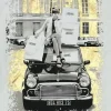 Mixed Brands - Tshirt car le chic 3659 - White