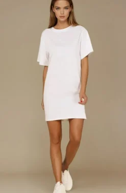 Mixed Brands - Tshirt dress 1232 - White