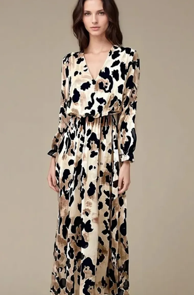 Mixed Brands - Vallia Dress 24195 - Champagne