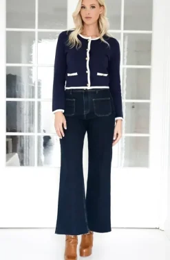 Mixed Brands - Wide leg jeans with Pockets 9200