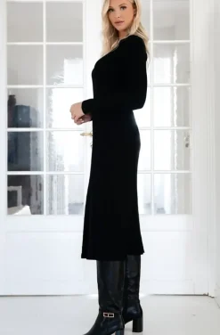 Mixed Brands - Wrap Dress 7007 - Black