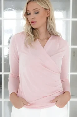 Mixed Brands - Wrap top 36813 - Pink