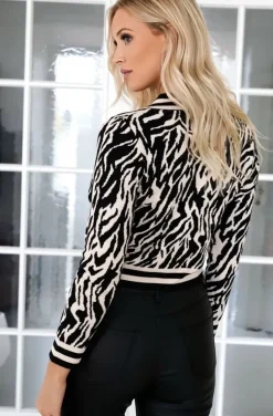 Mixed Brands - Zebra cradigan 285