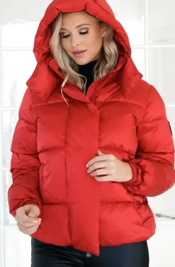 Monel - Lucie Boxy - Bright Red