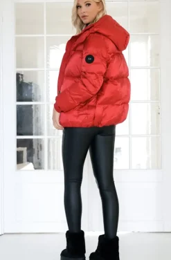 Monel - Lucie Boxy - Bright Red