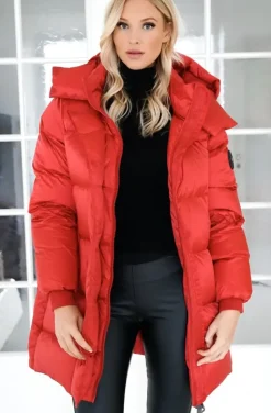 Monel - Lucie Boxy Mid - Bright Red
