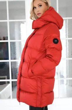 Monel - Lucie Boxy Mid - Bright Red
